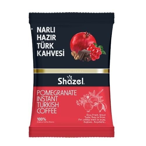 Shazel POMEGRANATE INSTANT TURKISH COFFEE 100g