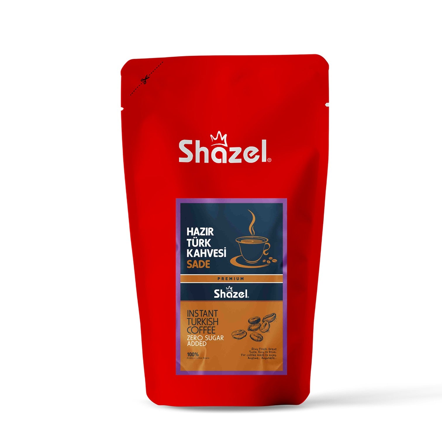 Shazel Instant Turkish Coffee 1000 g plain