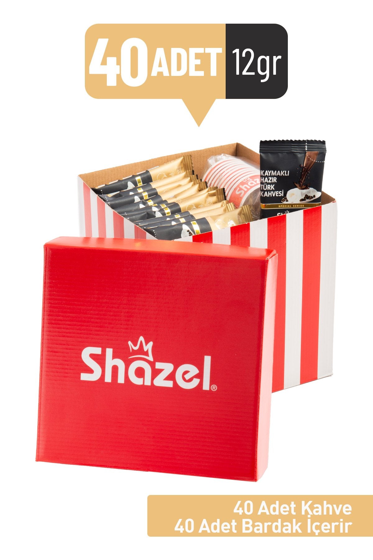 Shazel Creamy Gift Office Set 12G x 40Pcs