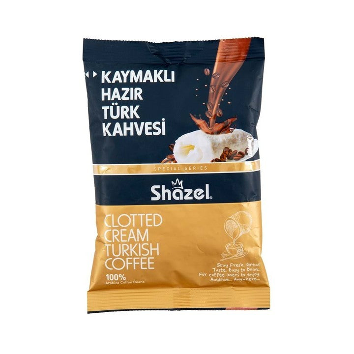 Shazel Creamy Instant Turkish Coffee 100G x 16 Pieces (Flavored)