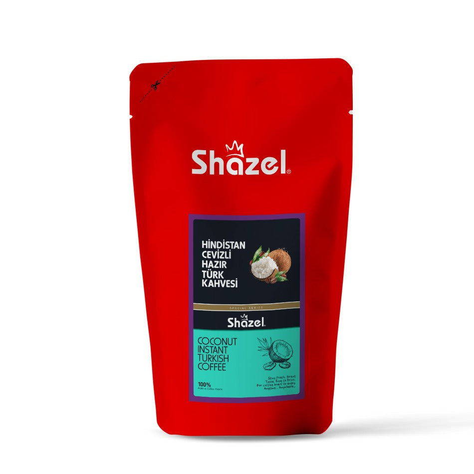 Shazel INSTANT TURKISH COFFEE WITH COCONUT 1000g DOYPACK 
