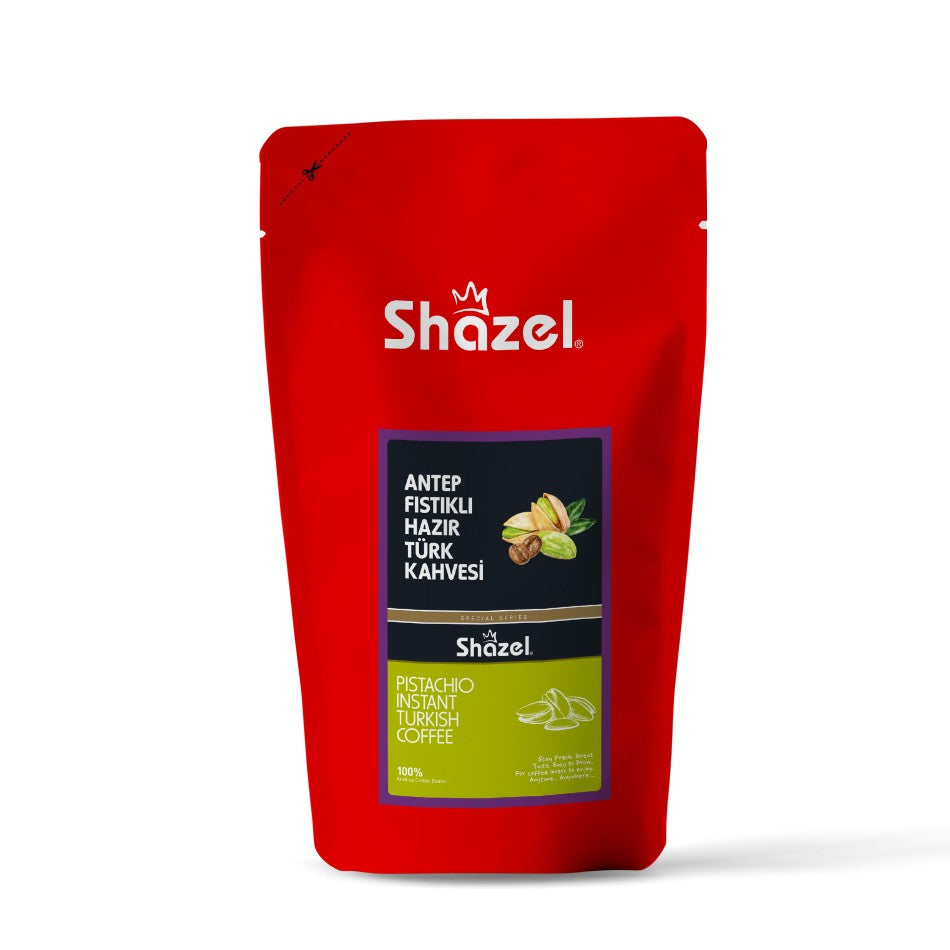 Shazel Instant Turkish Coffee with Pistachio 1 kg