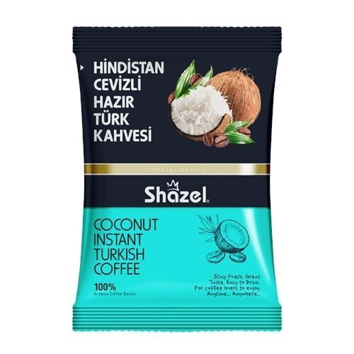 Shazel INSTANT TURKISH COFFEE WITH COCONUT 100g (Flavored)