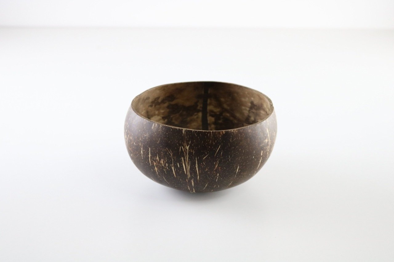 Kuru Yeşil Dry Green Jumbo Size Smooth Coconut Bowl 14cm and 16cm