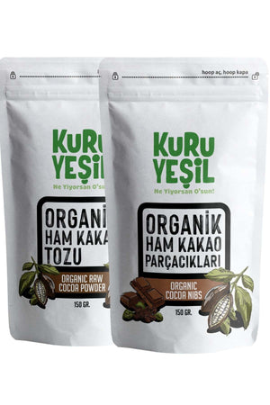 Kuru Yeşil Dry Green Organic Cocoa Pack 300 g