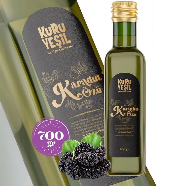 Kuru Yeşil Black Mulberry Extract 100% Natural 700 g - EFENDINA PAZAR - Kuru Yeşil - 8683649320597