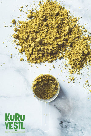 Kuru Yeşil Hemp Protein Powder 100 g Plant Protein - EFENDINA PAZAR - Kuru Yeşil - 8681999041916