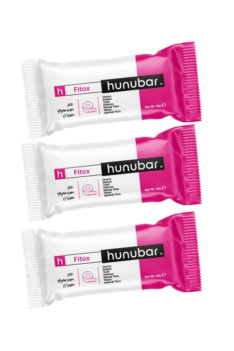 Kuru Yeşil HUNUBAR Fitox Bar 40 g 3 Piece - EFENDINA PAZAR - Kuru Yeşil - 8681999041308
