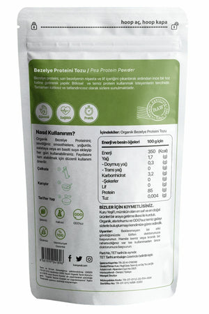 Kuru Yeşil Pea Protein Powder 100 g - EFENDINA PAZAR - Kuru Yeşil - 8681999041896