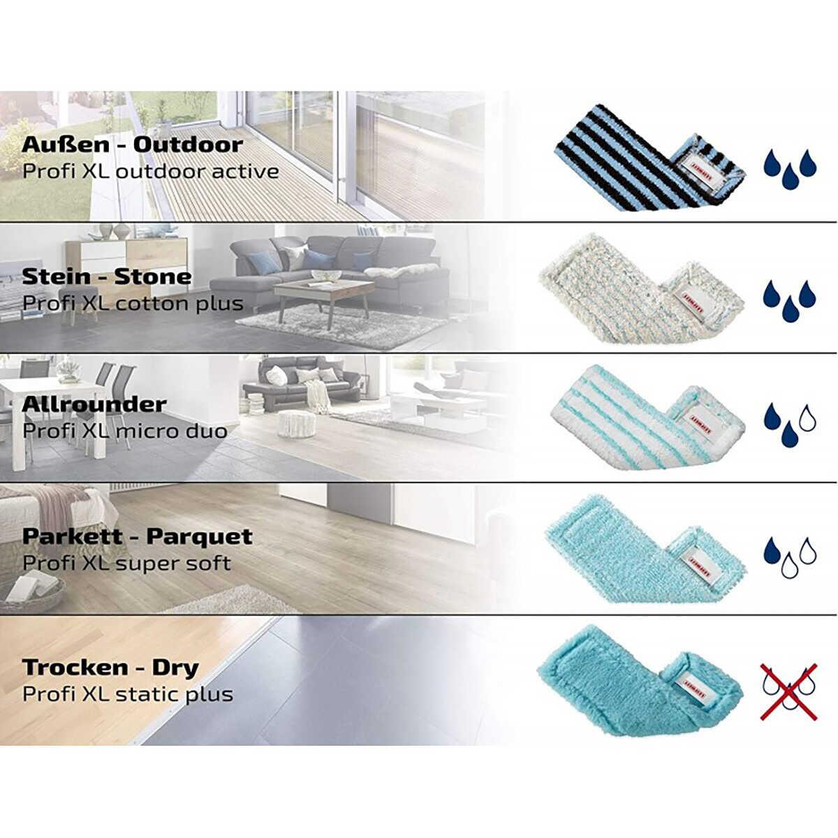 Leifheit Profi Mobile Mop Bucket xl - EFENDINA PAZAR - LEIFHEIT - 4006501550767