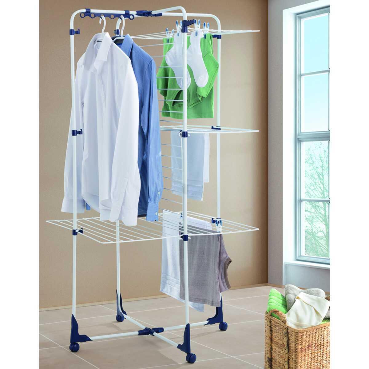 Leifheit Tower Classic Clothes Dryer 340 - EFENDINA PAZAR - LEIFHEIT - 4006501814555