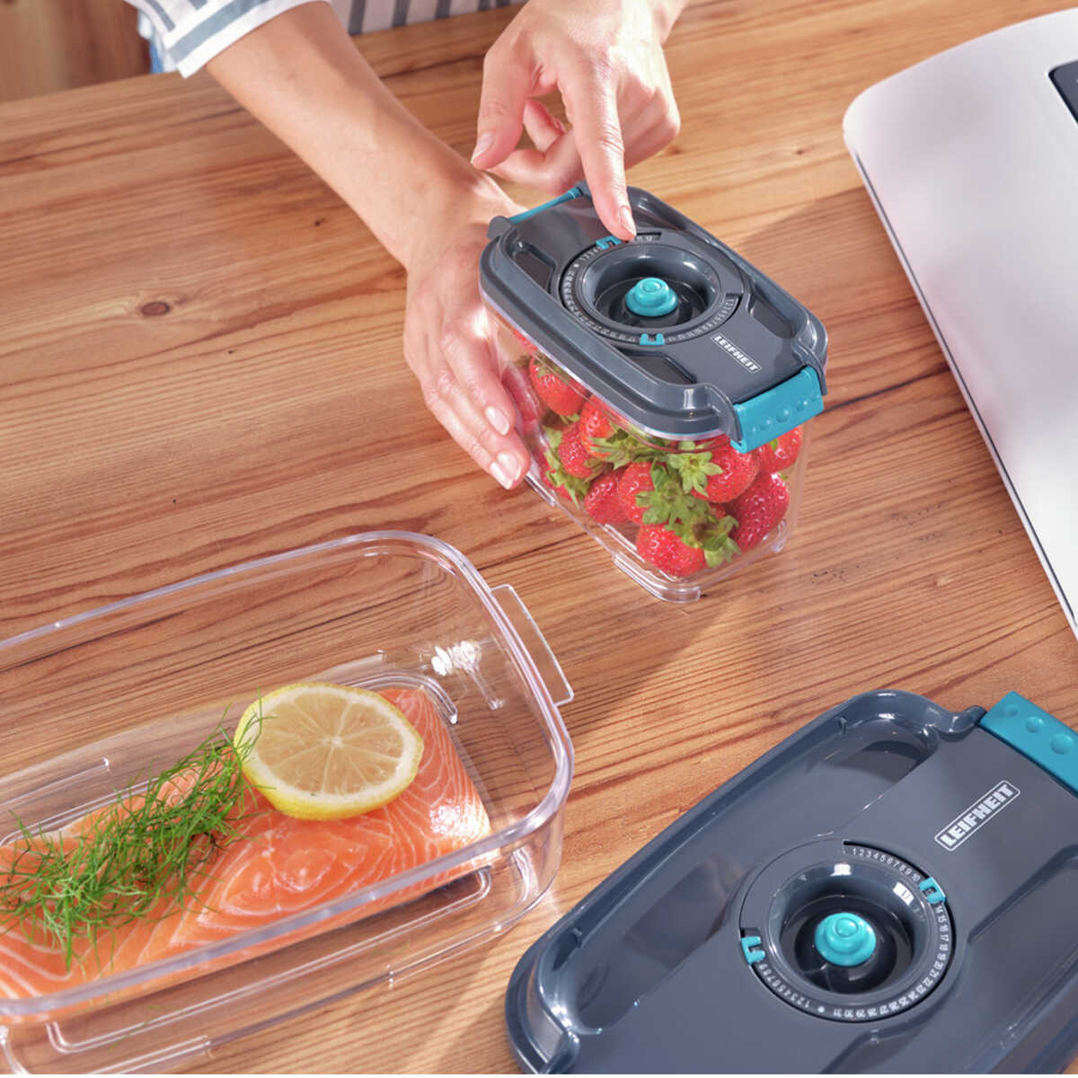 Leifheit Vacuum Container Set - EFENDINA PAZAR - LEIFHEIT - 4006501032331