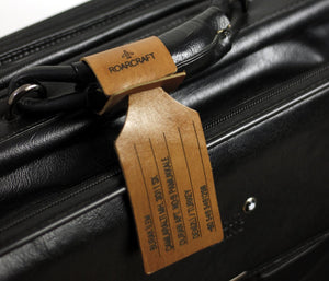 Leather Travel Tag 
