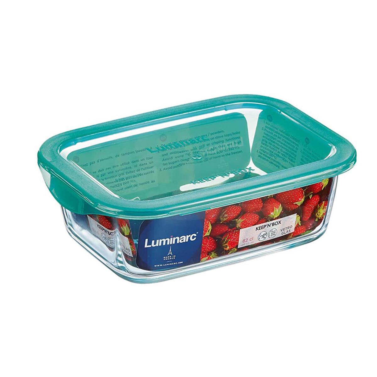Luminarc Keep N Box Storage Container Rectangular 820 CC - EFENDINA PAZAR - LUMINARC - 9800109938881