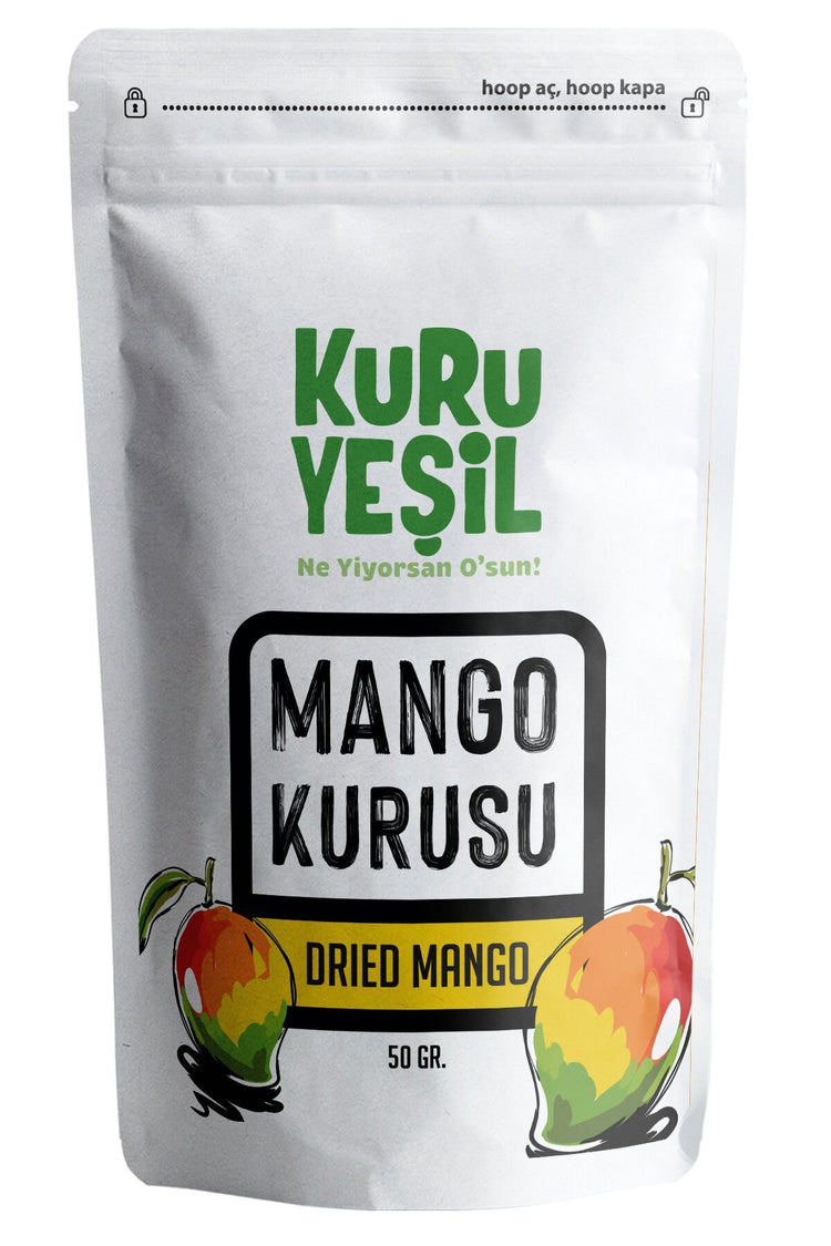 Kuru Yeşil Dried Mango 50 g