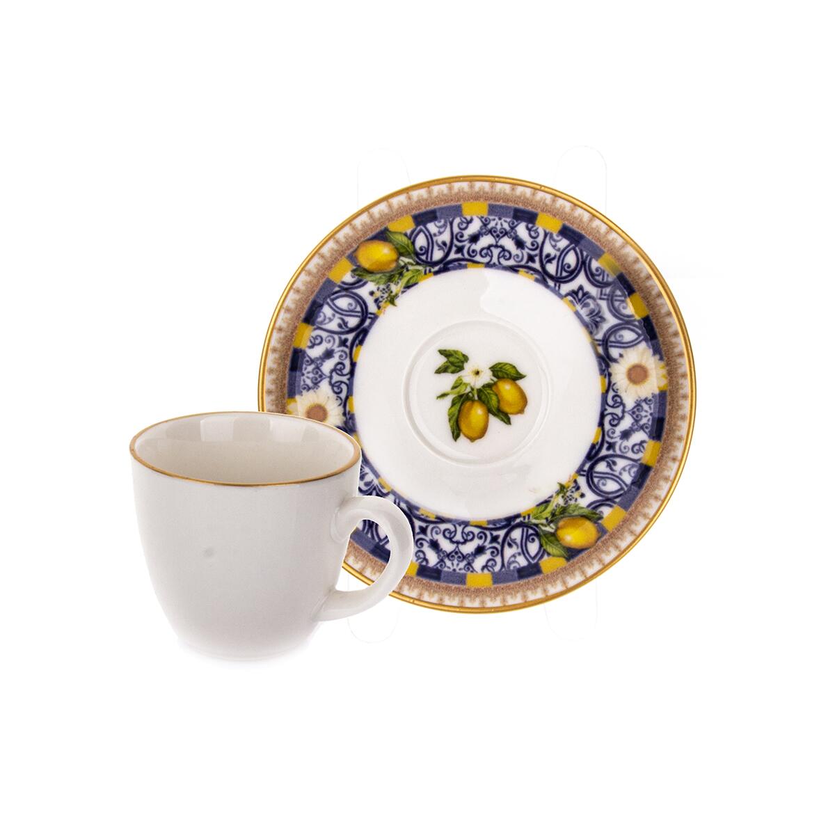 Digital Lemon 12 Piece Turkish Coffee Cup Set