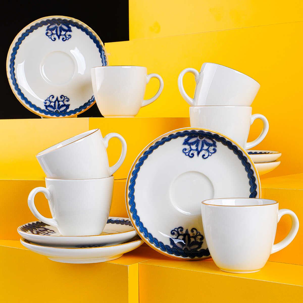 Coffee Cup Set for 6 Persons