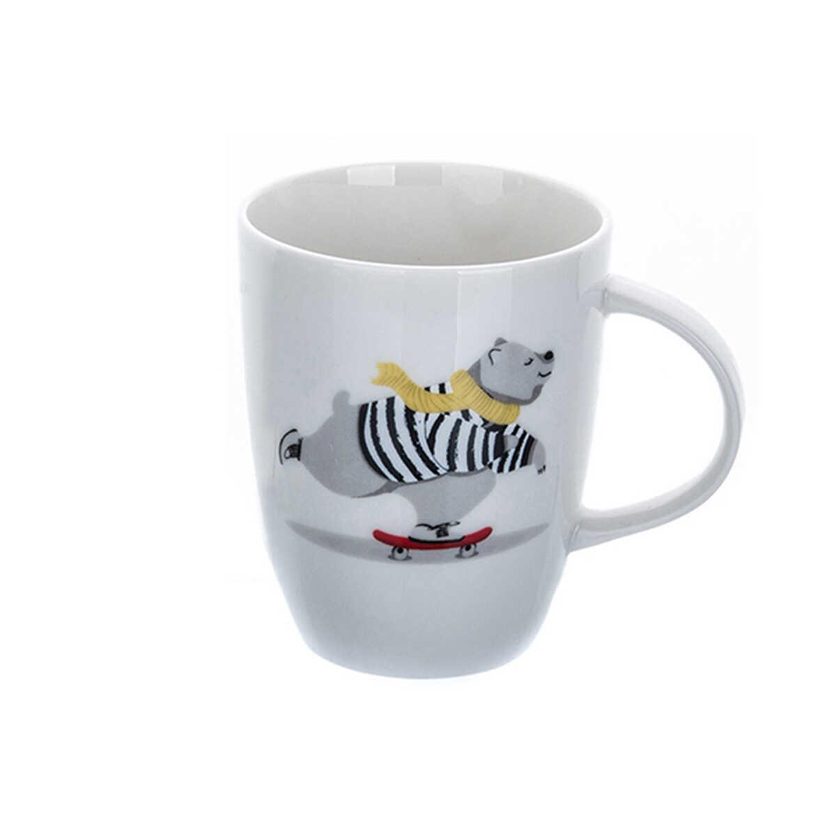 Marianna Mug Bear Scateboard - EFENDINA PAZAR - MARIANNA - 9800106589710