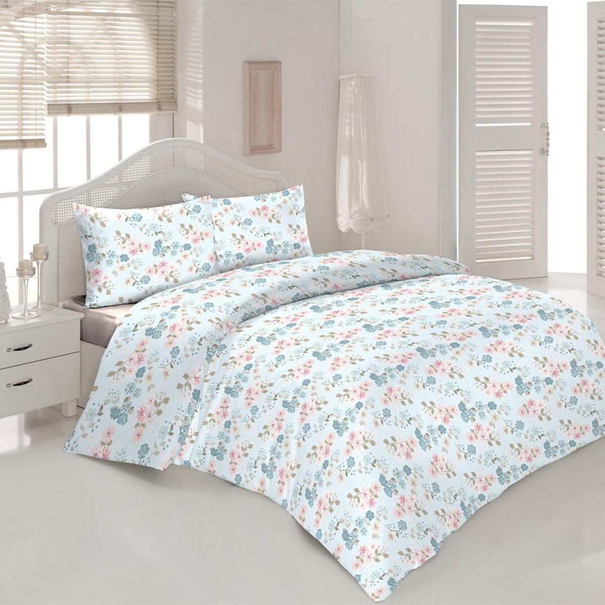 Maxstyle Crystal Terrycotton Single Duvet Cover Set Bella - EFENDINA PAZAR - MAXSTYLE - 8699922127418