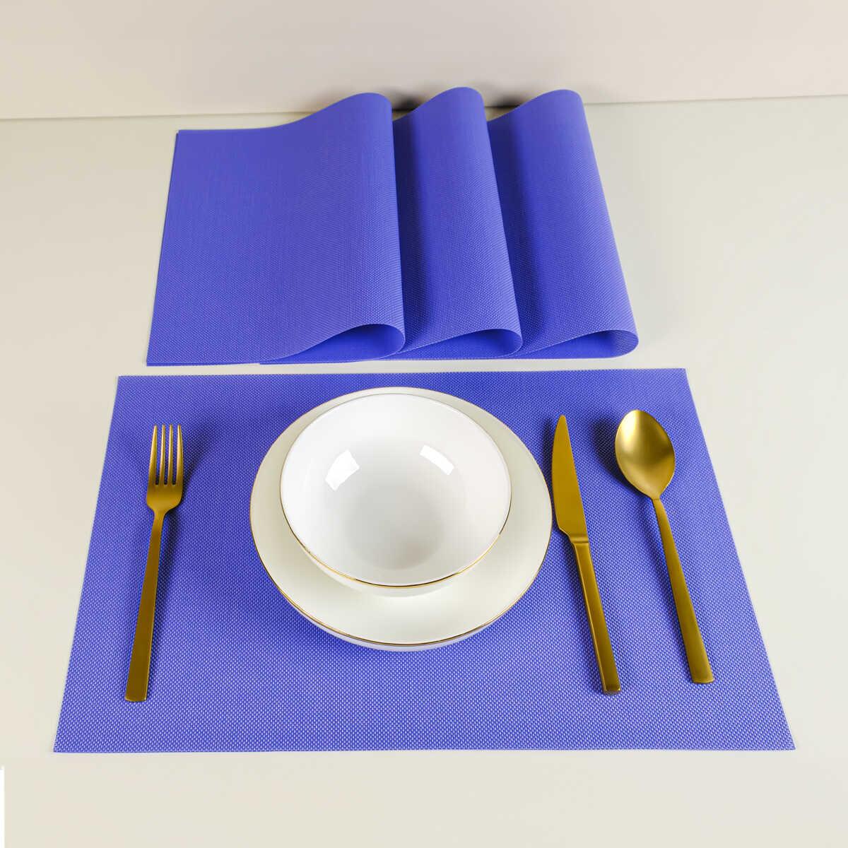 Maxstyle Harmony Bluebell 4 Piece Placemat Set 30x45 cm