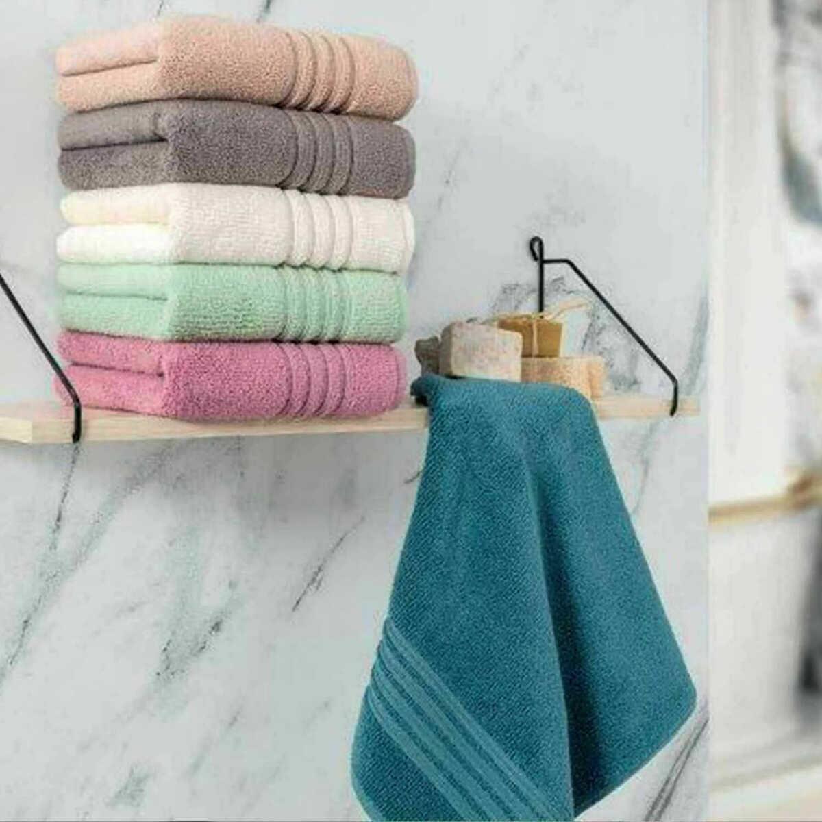 Maxstyle Lux Microcotton Lilac Towel 50x90 cm