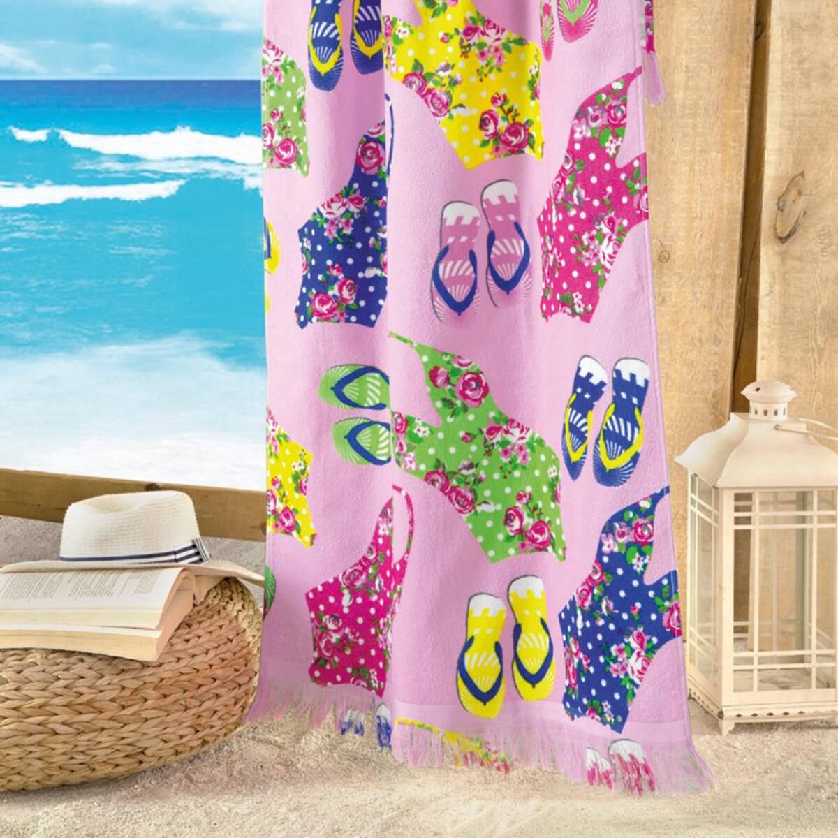 Monokini Velvet Beach Towel
