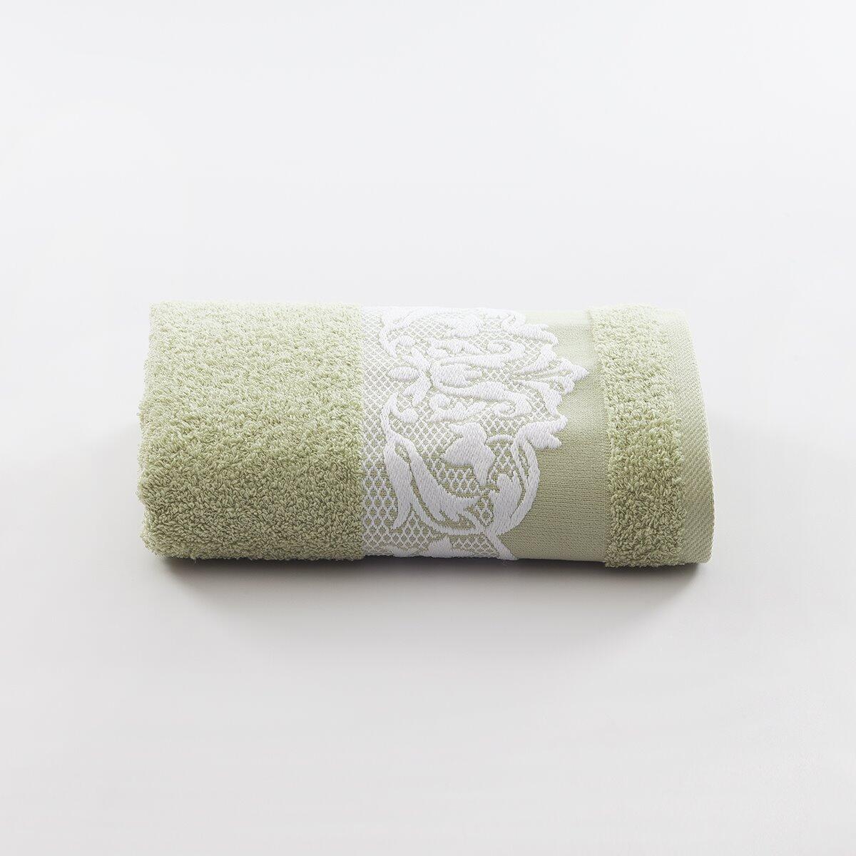 Green Cotton Elissa Towel