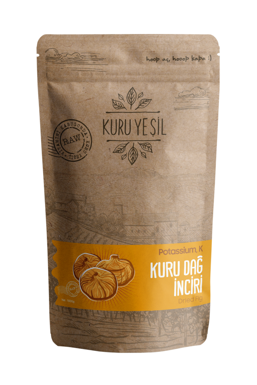 Kuru Yeşil Dried Mountain Fig 250 g