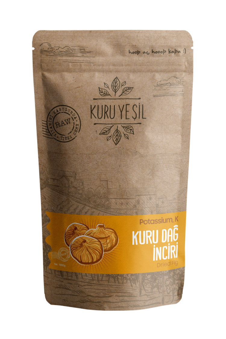 Kuru Yeşil Dried Mountain Fig 250 g