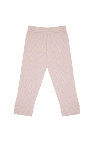 Modal Fabric Baby and Children Trousers Leggings Pink - EFENDINA PAZAR - BABOO - 8682291511773
