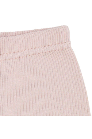 Modal Fabric Baby and Children Trousers Leggings Pink - EFENDINA PAZAR - BABOO - 8682291511773