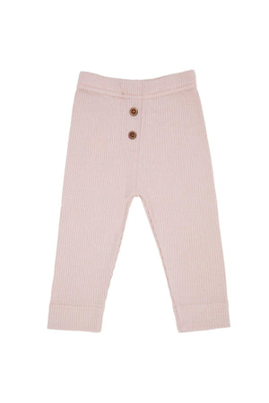 Modal Fabric Baby and Children Trousers Leggings Pink - EFENDINA PAZAR - BABOO - 8682291511773