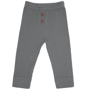 Modal Fabric Baby and Kids Trousers Leggings Gray - EFENDINA PAZAR - BABOO - 