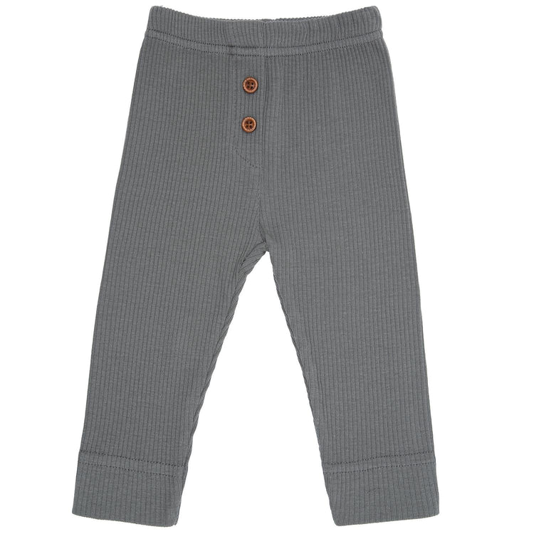 Modal Fabric Baby and Kids Trousers Leggings Gray - EFENDINA PAZAR - BABOO - 