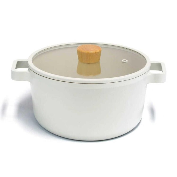 Neoflam Fika 9 Piece Pot and Pan Set Beige - EFENDINA PAZAR - NEOFLAM - 8806179672534