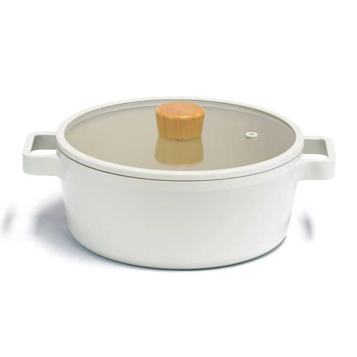 Neoflam Fika 9 Piece Pot and Pan Set Beige - EFENDINA PAZAR - NEOFLAM - 8806179672534