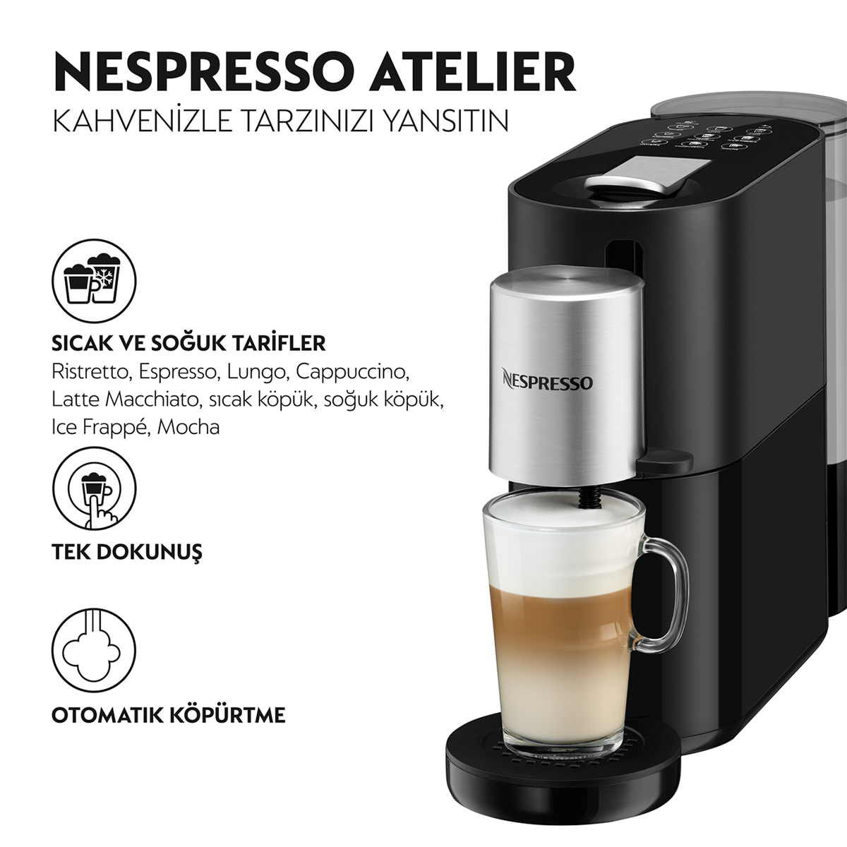 Nespresso Atalier Coffee Machine 2