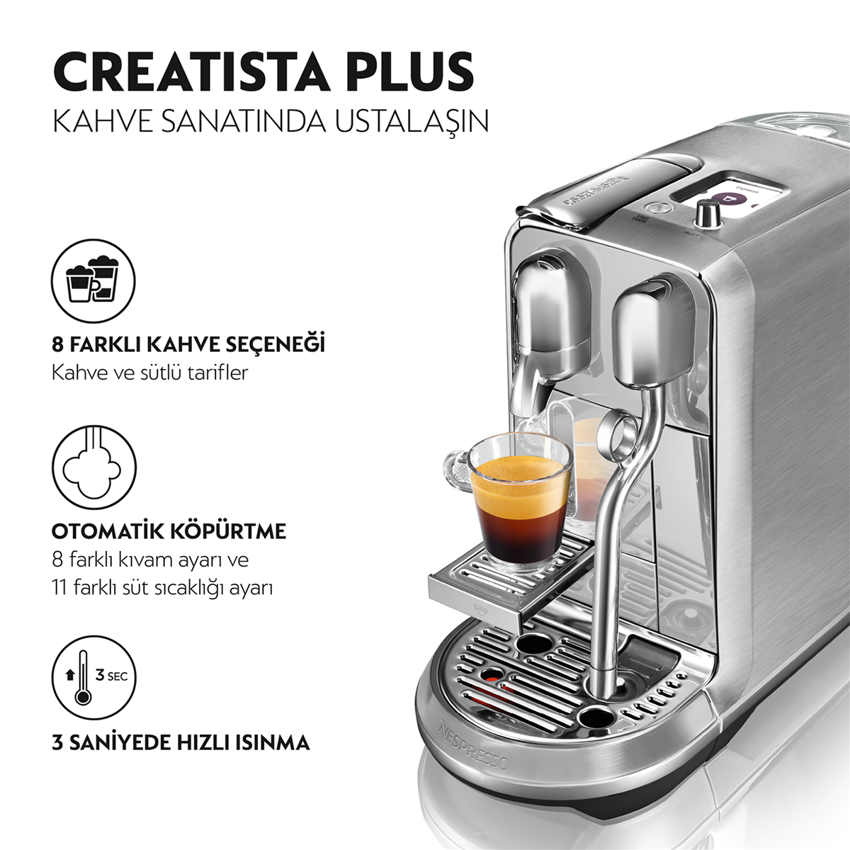 Nespresso Creatista Plus 1