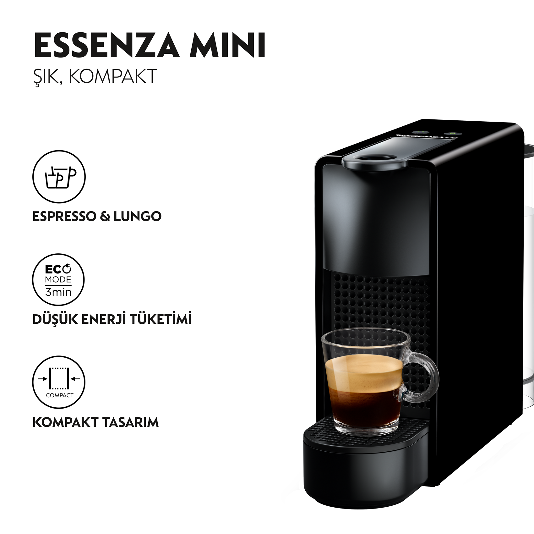 Nespresso Essenza Mini C30 Black 2