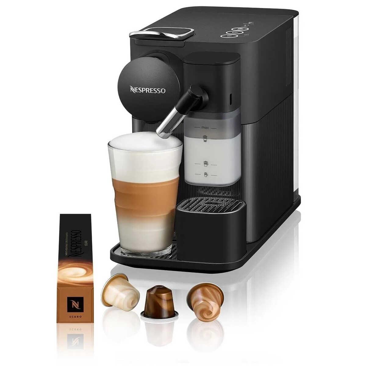 Nespresso Lattissima One Black Coffee Machine F121 1