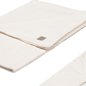 Newborn Organic Cotton Hospital Release Set of 5 Cream - EFENDINA PAZAR - BABOO - 8691810001848