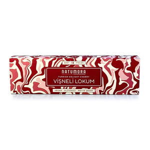 No Sugar Added Cherry &amp; Walnut Turkish Delight 180g - EFENDINA PAZAR - NATUMORA - 