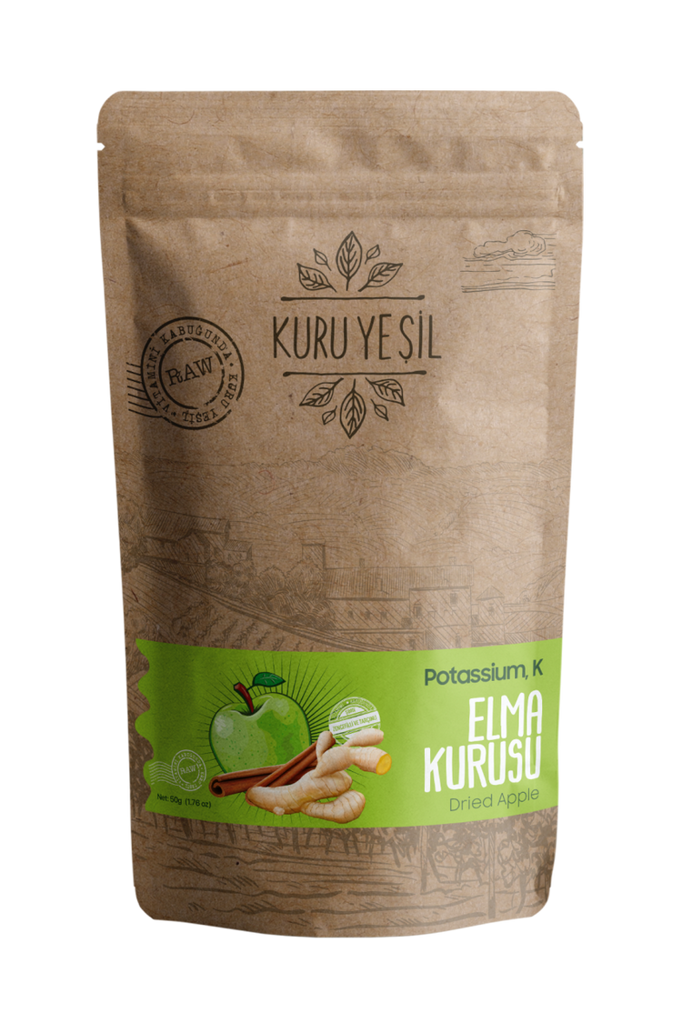 Kuru Yeşil Dried Green Apple 50 g
