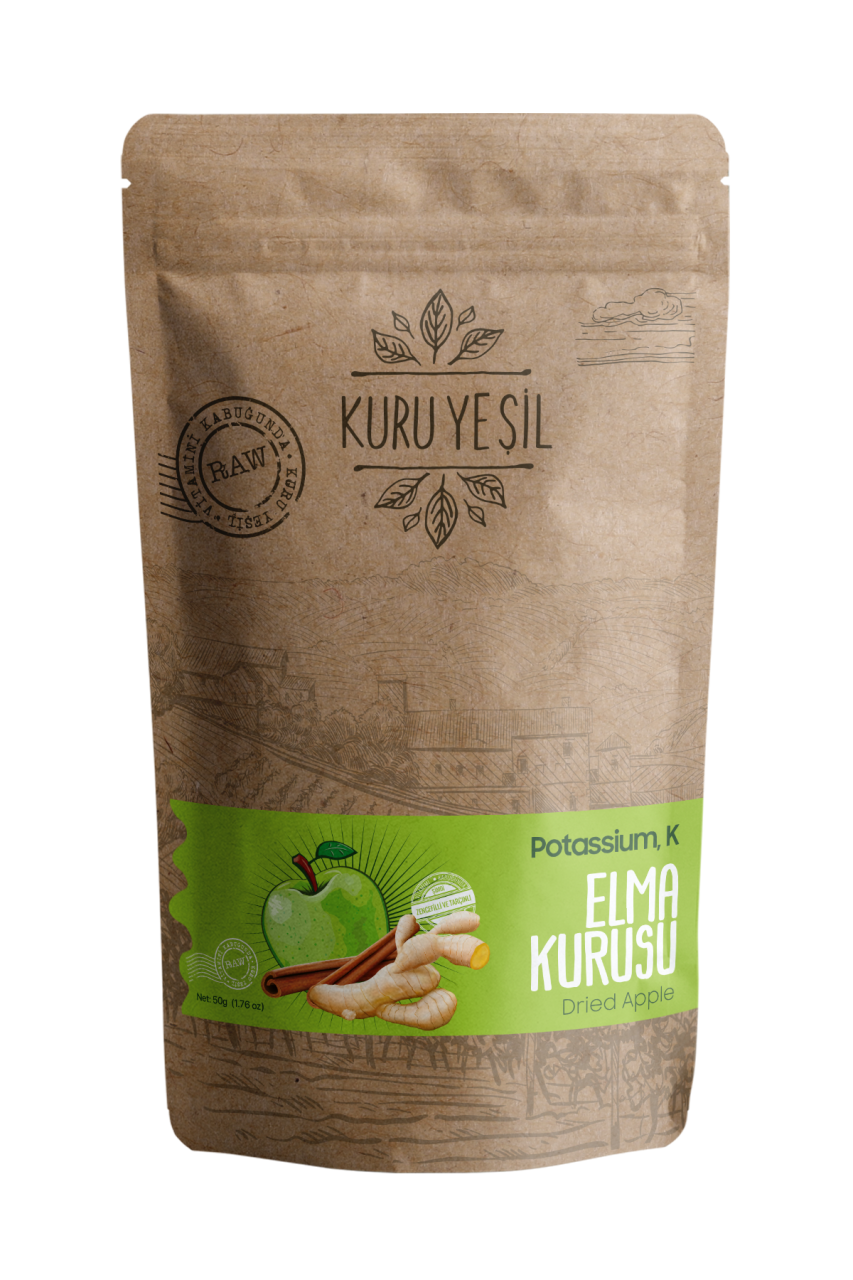 Kuru Yeşil Dried Green Apple 50 g
