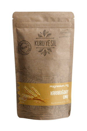 Kuru Yeşil Dry Green Local Raw Buckwheat Flour 500 g