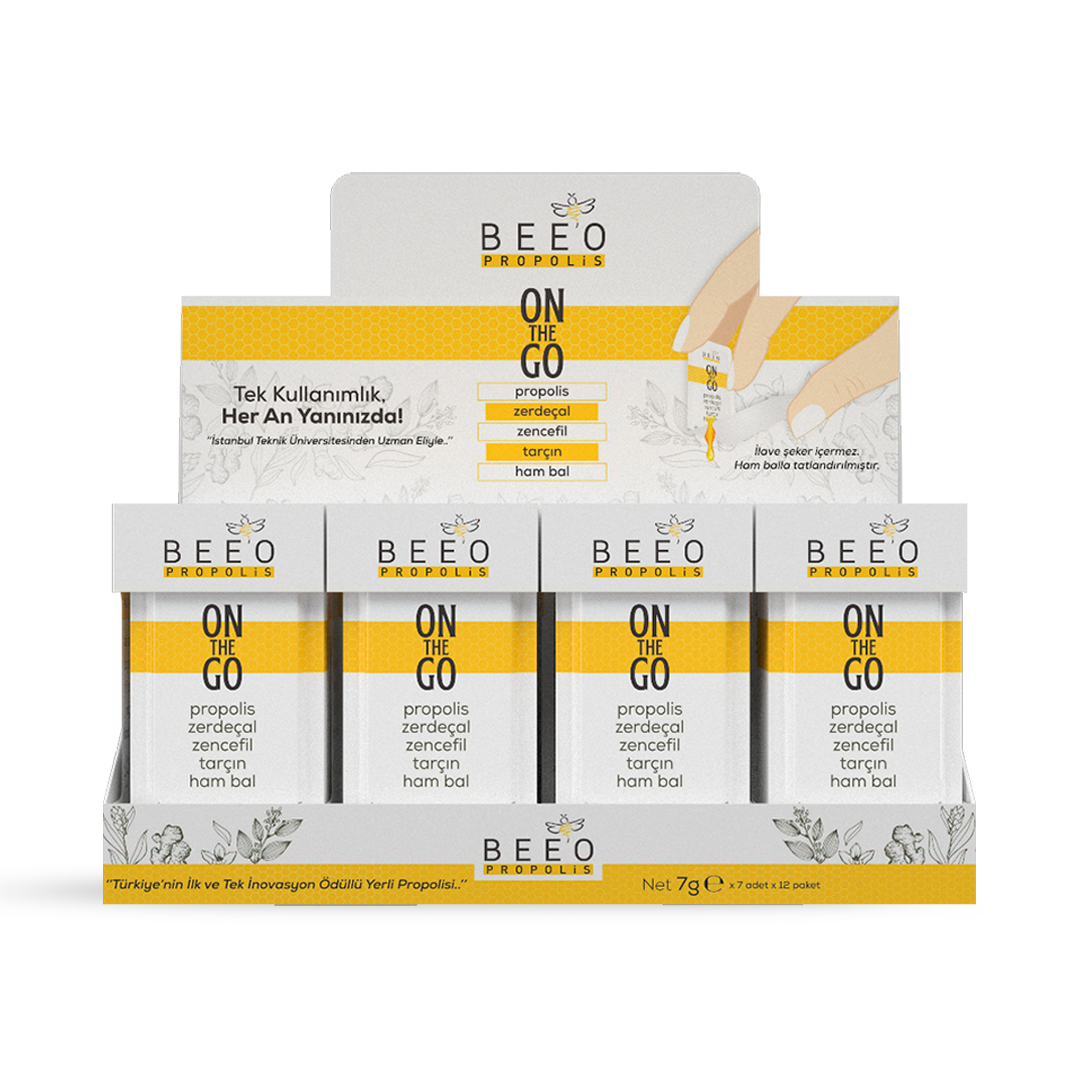 Beeo Propolis On the Go Box of 12