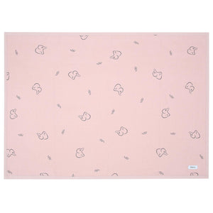 Organic Cotton 4 Layer Muslin Baby Blanket Pink - EFENDINA PAZAR - BABOO - 8682291504966
