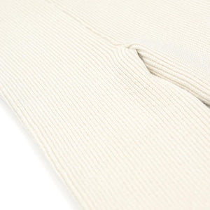 Organic Cotton Baby and Children Knitted Pants Leggings Cream - EFENDINA PAZAR - BABOO - 8682291519090