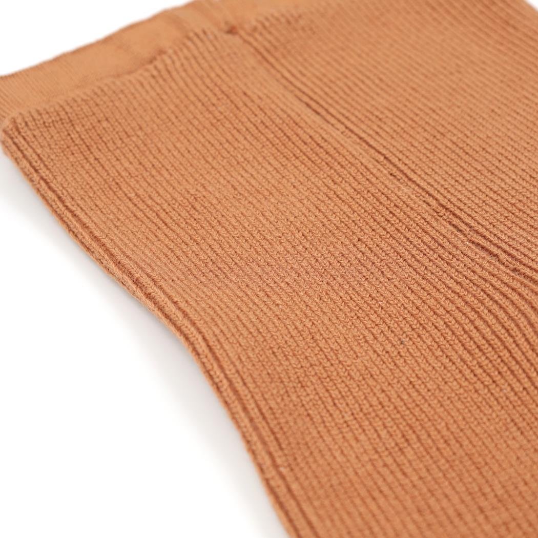 Organic Cotton Baby and Kids Knitted Pants Leggings Brown - EFENDINA PAZAR - BABOO - 8682291518994
