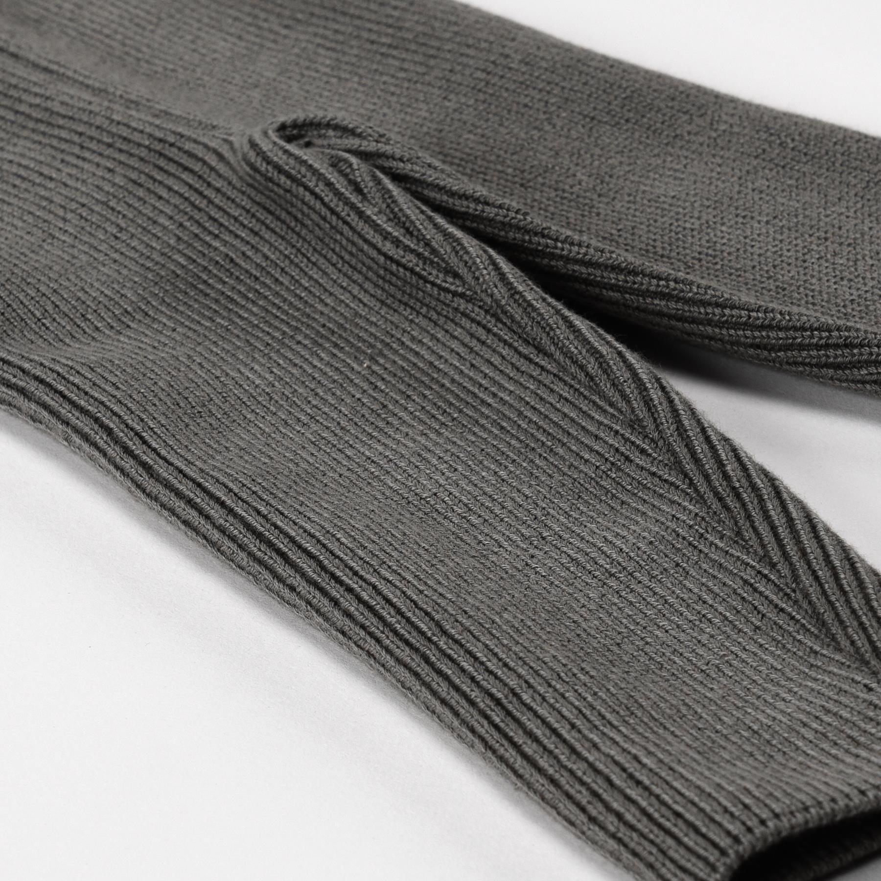 Organic Cotton Baby and Kids Knitted Pants Leggings Gray - EFENDINA PAZAR - BABOO - 8691810000841